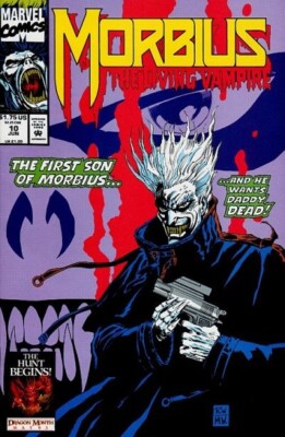 Morbius the Living Vampire #10: Marvel, 1992; vampires; horror; FN