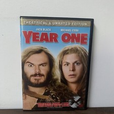 Year One DVD, 2009  Jack Black Theatrical  Unrated Edition