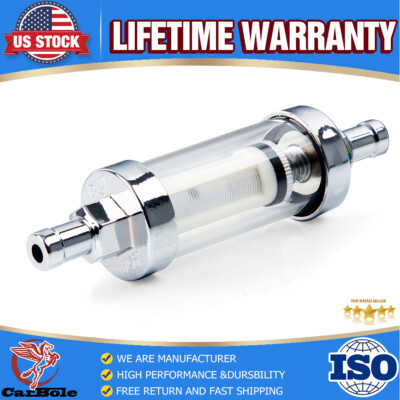 5pcs Gas Fuel Filter For Suzuki Motorcycle ATVs Bike 8mm