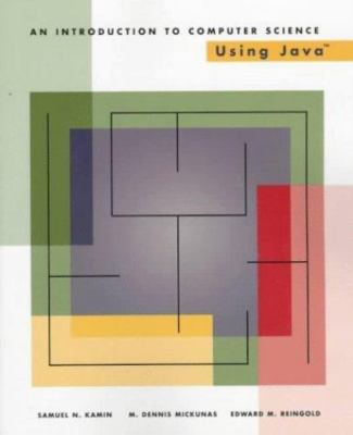 An Introduction to Computer Science Using Java  paperback Used - Good