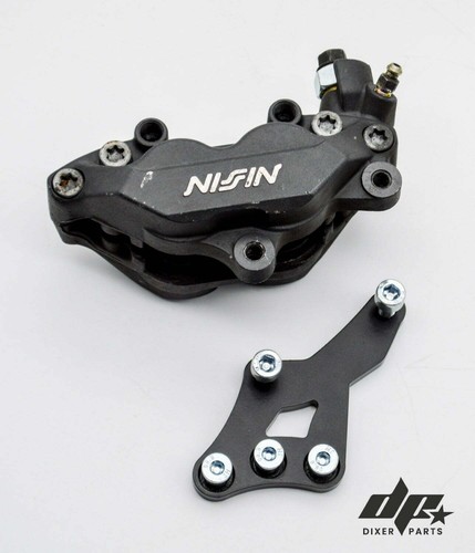 Adapter 04 Front Nissin Caliper Honda CBR Stunt Hand Brake Universal Support - Picture 2 of 5