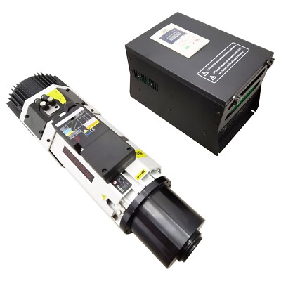 ATC Air Cooled Spindle Motor Auto Tool Changer Spindle+VFD Inverter CNC Mill Kit