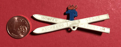 DDR Wintersport Abzeichen JP Junge Pioniere Aschberg Gebiet  RAR  ( M1393