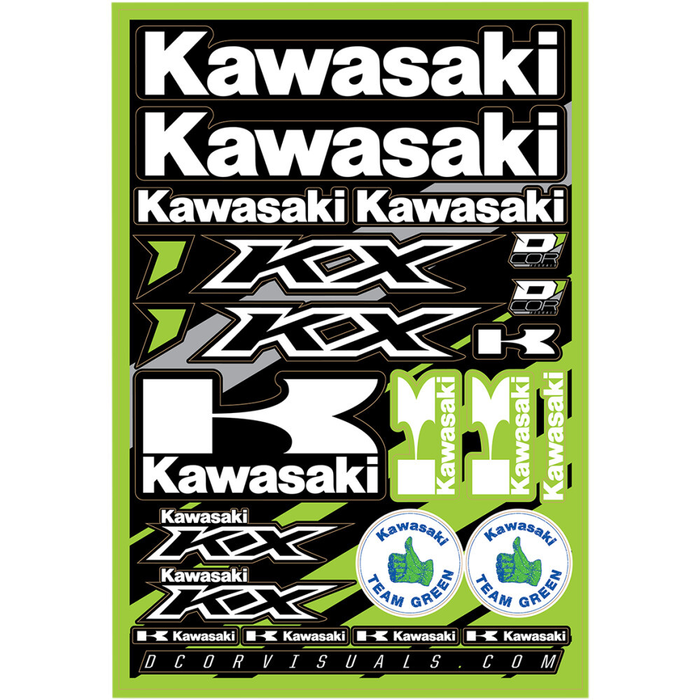 その他 Chart Gallery2.0 D'Cor Visuals Decal Sheet - Kawasaki | 40-20-100 | eBay