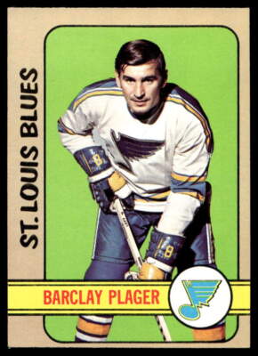 1972-73 Topps #136 Barclay Plager St. Louis Blues NR-MINT SET BREAK!