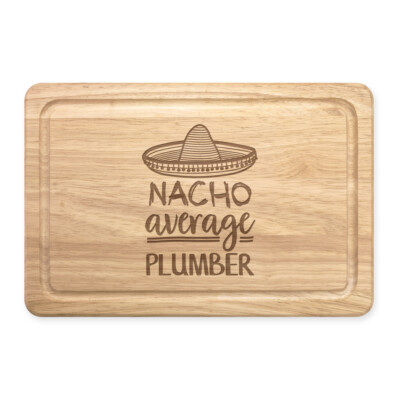 Nacho Durchschnittlicher Klempner Rechteckiges Schneidebrett Bester Favorit Lustig Genial