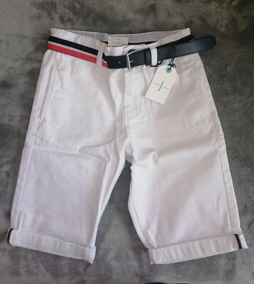 Weiße Jeansshorts für Jungen von Jasper Conran Alter 8 Jahre neu mit Etikett
