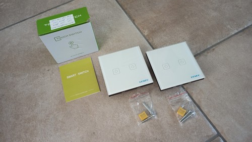 Lot de 3 mini-interrupteurs relais intelligents WiFi, module d'interrupteur d'éclairage avec