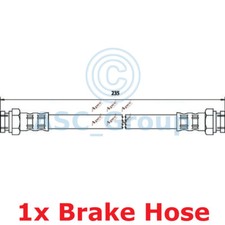 Flexible de frein Peugeot 604