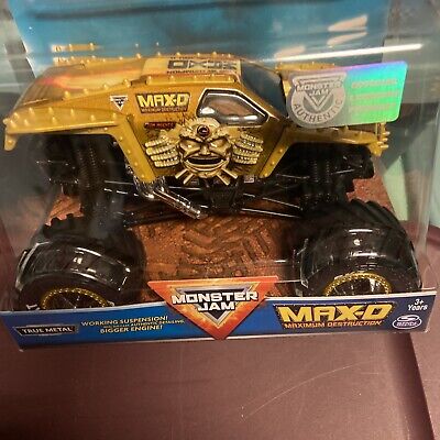  Monster Jam Official Max D Monster Truck, Die-Cast