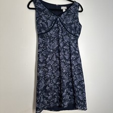 Old Navy Blue & White Floral Print Sleeveless Summer Dress - Size 6