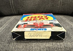 Danny Sullivans Indy Heat Nintendo NES ~ In Original Box w Registration Card!