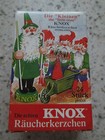 Knox Mini-Räucherkerzen "Bunte Mischung" 48 Stück  Weihnachten   ( 2 Packungen )