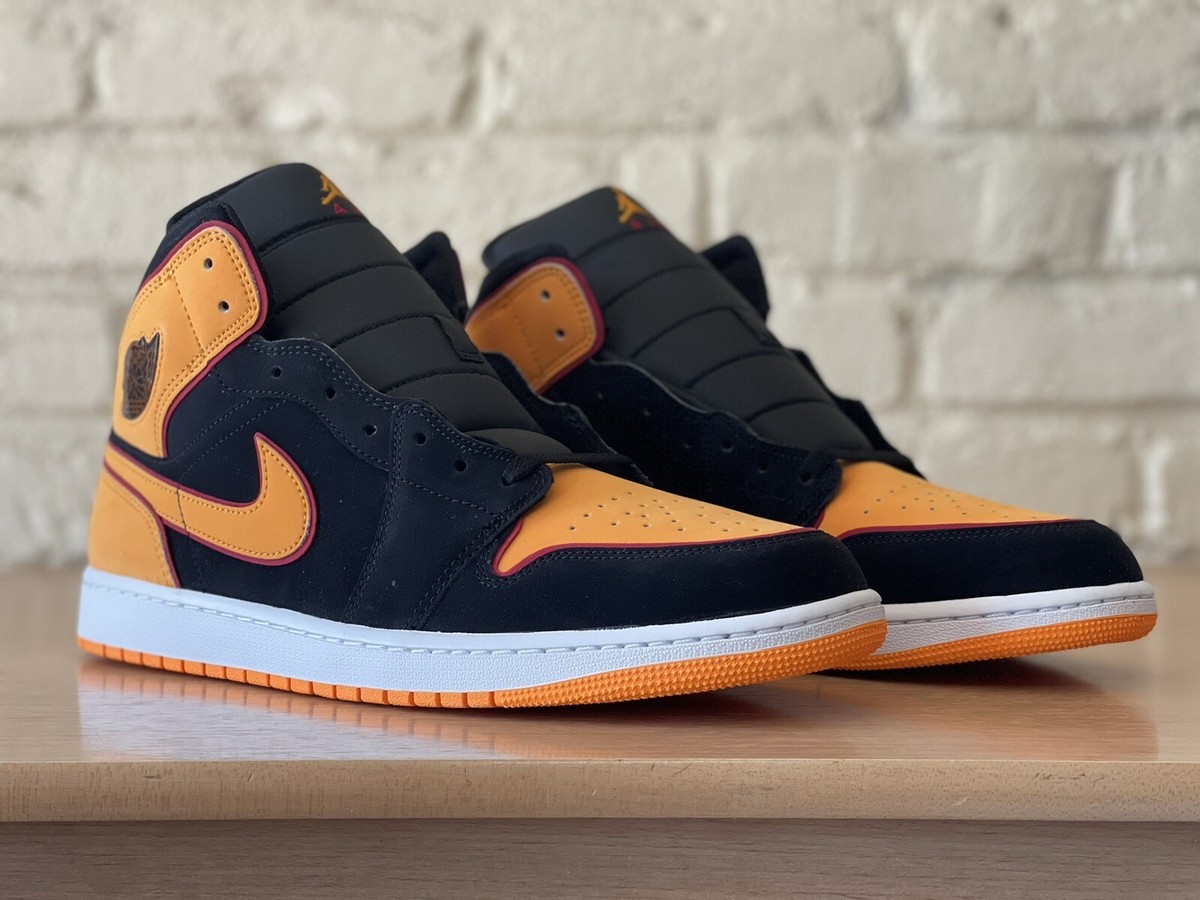 Nike Air Jordan 1 ブラック/オレンジ Nike Air Jordan 1 Mid SE “Black/Vivid Orange”が国内8月23日より発売