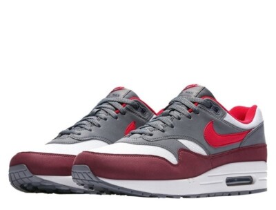 NIKE Air Max 1 One Essential Neu Gr:47,5 US:13 90 95 97 Premium white uni red
