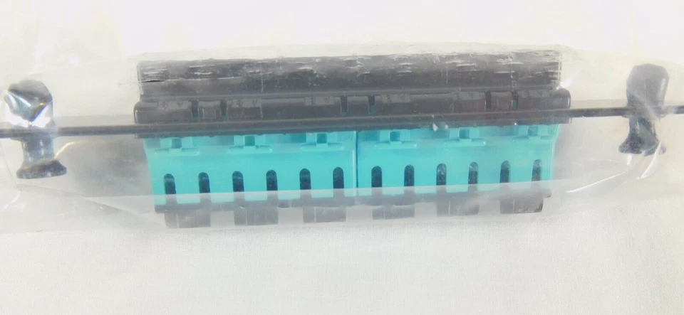 MM LC Adapter, Aqua, Shuttered  PNL-BK-012-MFA-LC12-AQ - 12 Fiber LC 760148056 - Image 3 of 4