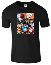 Image of My Hero Academia Animie Manga Mens Kids T Shirt Youtuber Merch Xmas Gift Xmas