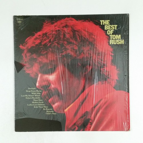 TOM RUSH Best of PC33907 F/W LP Vinyl VG+nr++ Cover Shrink 1975