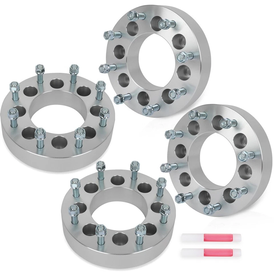 4Pcs 2" 8x170 to 8x200 Wheel Adapters 14x1.5 For Ford F-250 F-350 Super Duty - Изображение 3 из 4