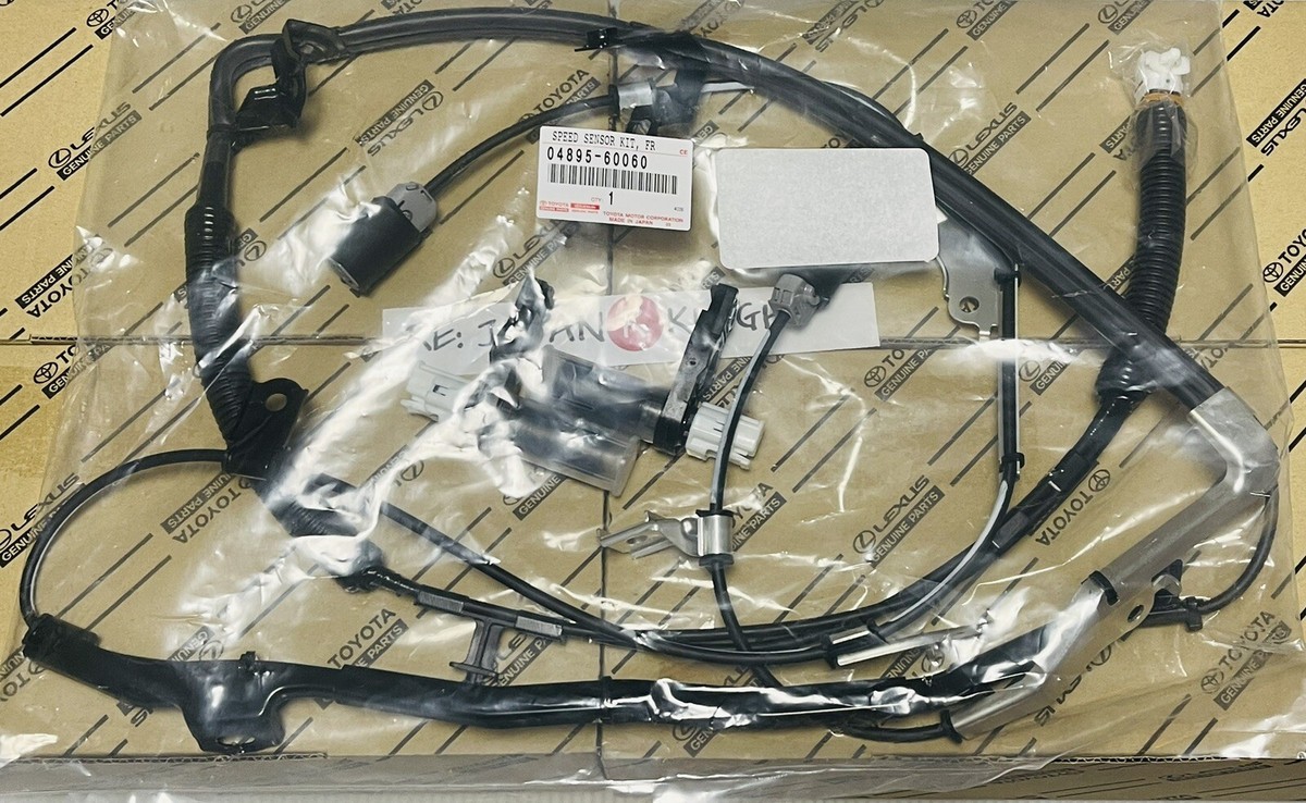 Toyota Genuine OEM Land Cruiser LX450 Front Speed Sensor ABS Kit