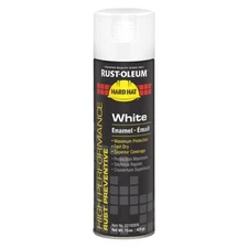 RUST-OLEUM V2192838 Rust Preventative Spray Paint,White,15oz 5U708