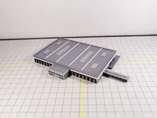 CARGO TERMINAL BUILDING FACILITY Airport Aircraft GSE Model 1:400 Scale Diorama