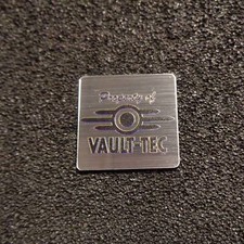 Vault-Tec Corporation Fallout Logo Label Decal Case Sticker Badge 516c 