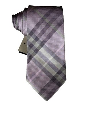 Burberry London Regent  City Pink' 100% Silk Tie Brand New With Tag