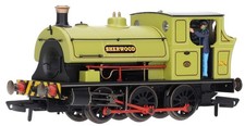 R3693 Hornby OO Class B2 Peckett 0-6-0ST No.4 'Sherwood' - DCC Sound (Pre-Owned)