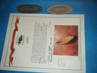 3  5/8--3  7/8  in. ARTIFACT DRILLED AND UNDRILLED BOATSTONES FROM AR.  1 W/ COA — photo 1