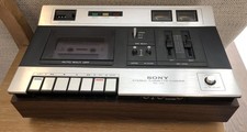 RARE VTG TC-117 1975-1977 Sony Stereo Cassette-Corder Selling as Needs Repair