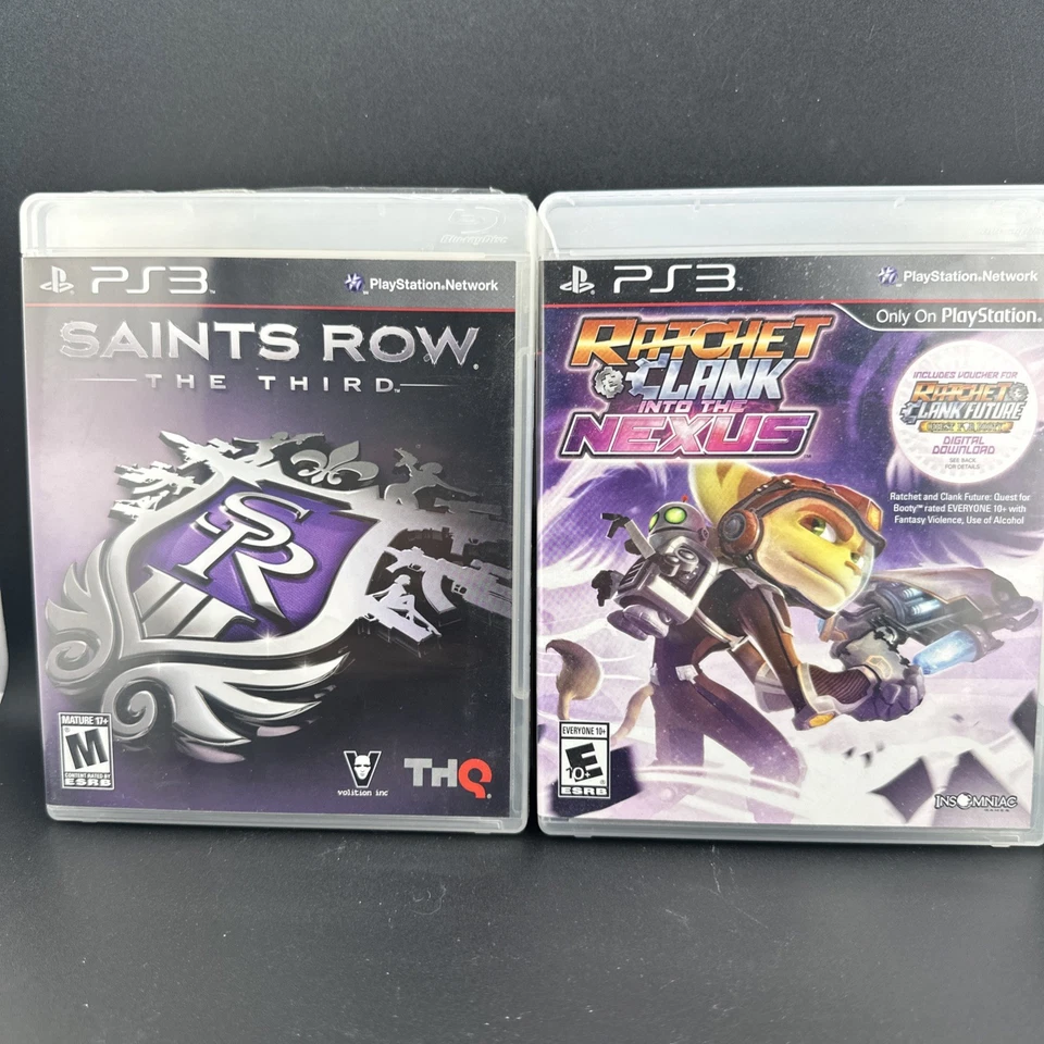 Lot Of 8 PS3 Games Inc. Ratchet & Clank: Into the Nexus Fallout New York GTA IV - Image 3 of 4