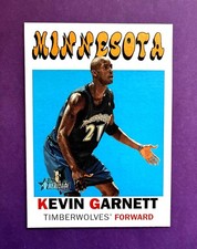 Kevin Garnett 2000-01 Topps Heritage #17 Minnesota Timberwolves 1 Owner Sharp!
