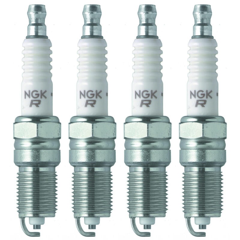 NGK Spark Plug 3951 4-PACK V-Power TR55 14mm Copper/Nickel, Tapered, HR 5