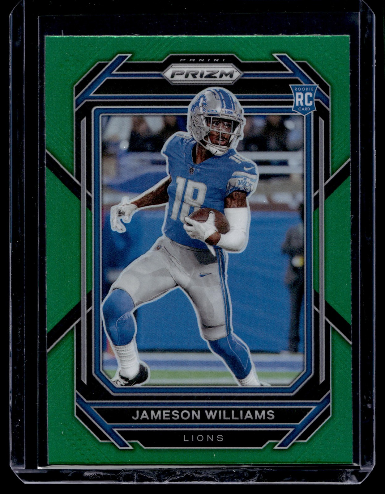2022 Panini Prizm #311 Jameson Williams Green