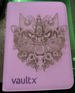 VaultX Purple Collectible Card Binder Album for Trading & Collectible Cards