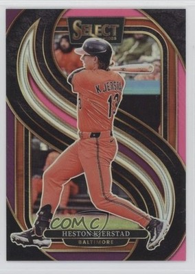 2025 Panini Select Premier Level Pink & Purple Prizm 43/199 Heston Kjerstad q2w
