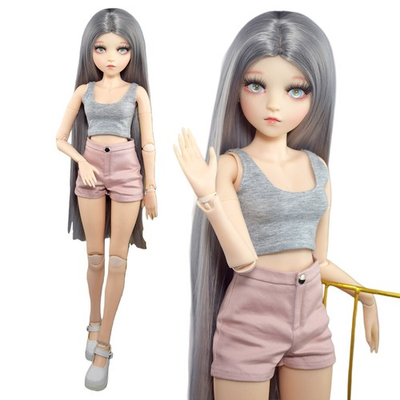 #ad 60cm BJD Doll Eyes Can be Change Fashion Clothes Full Set BJD Toys DIY Kids Gift AU $178.99