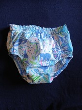 Lilly Pulitzer cotton diaper cover used 10 to 18 Mon.