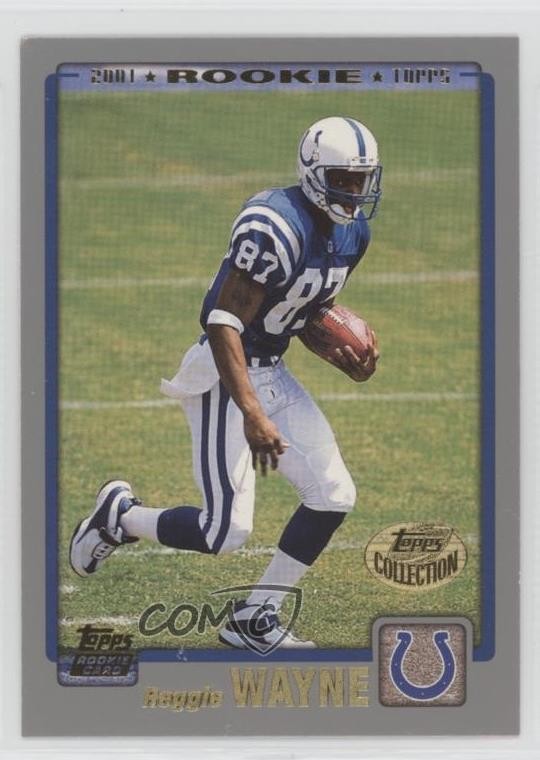 2001 Topps Topps Collection Reggie Wayne #344 Rookie RC