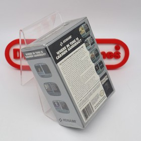 NES Nintendo WHERE IN TIME IS CARMEN SANDIEGO? + PROTECTIVE CASE! NEW & Sealed