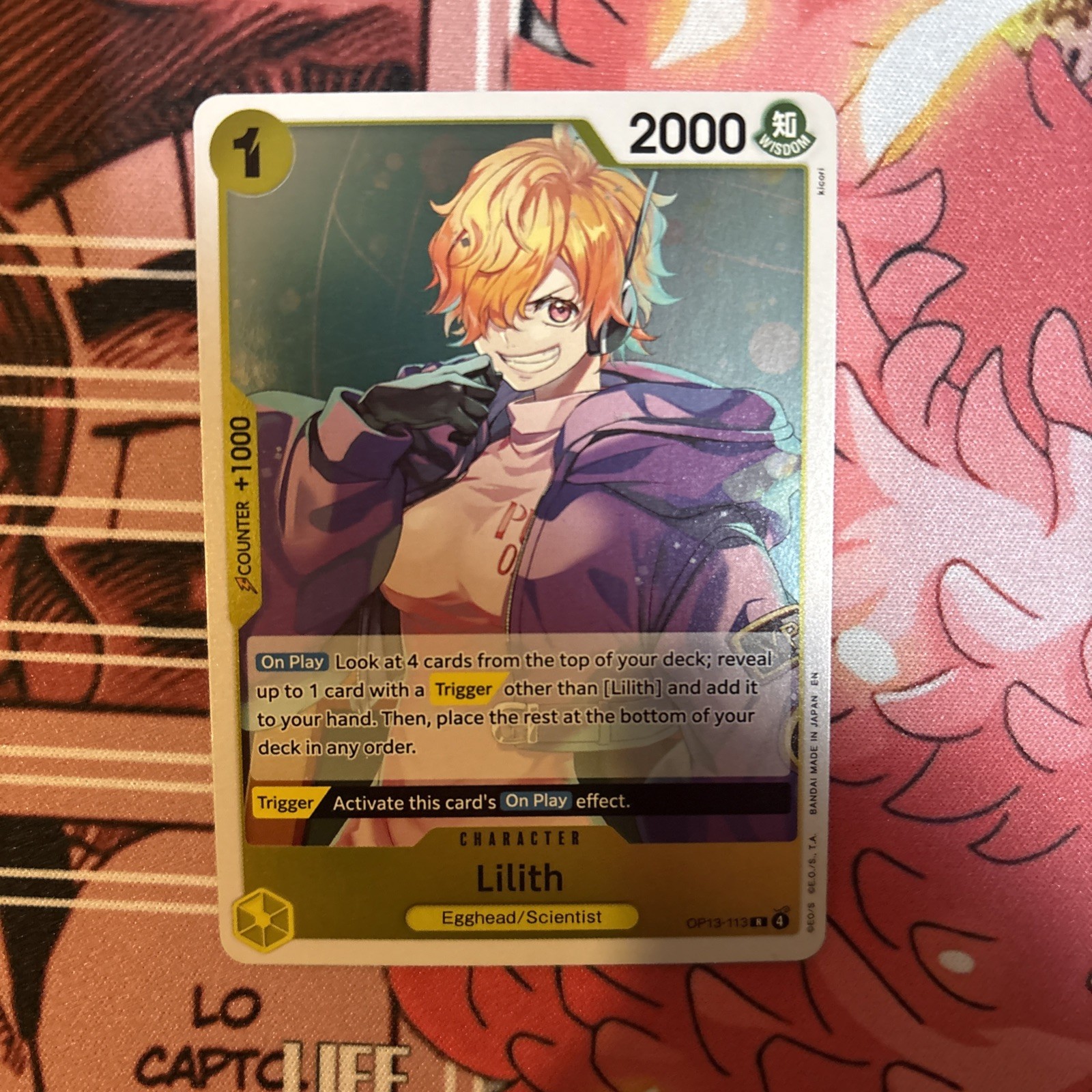 Lilith OP13-113 Carrying On His Will Foil