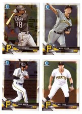 2018 Bowman Chrome Prospects - PITTSBURGH PIRATES 