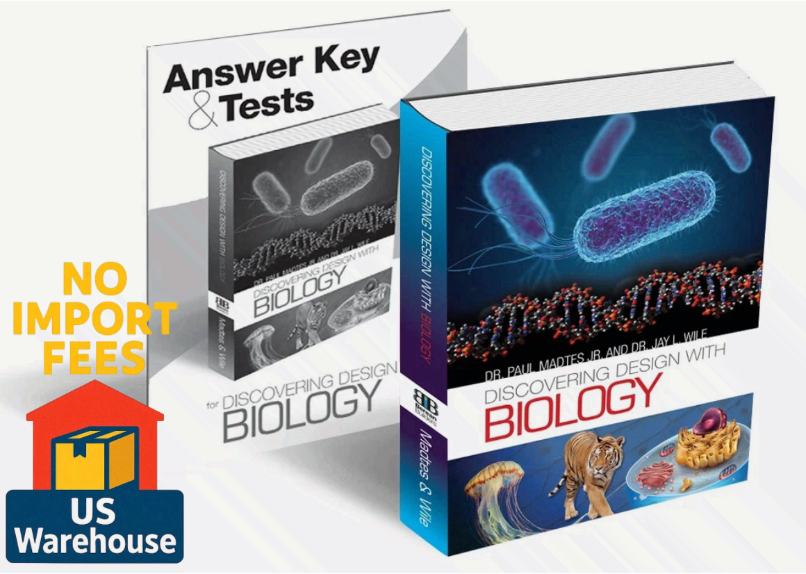 Discovering Design With Biology Set - Highschool Wile Tests/Text Berean Builders