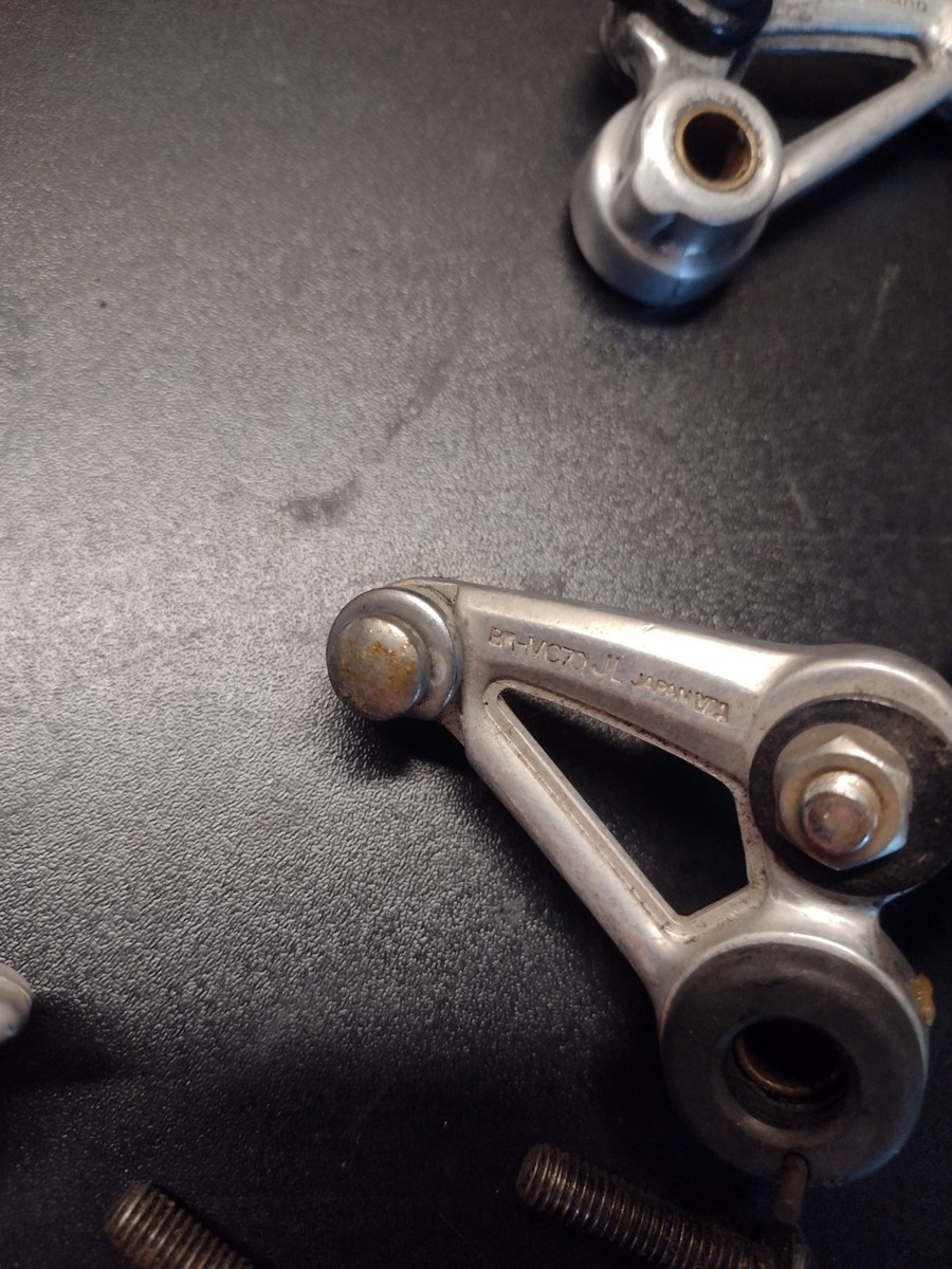 SHIMANO BR-MC70 デオーレXT カンチブレーキ 中古 欠品あり Vintage Shimano Deore XT Br-mc70 M700 Cantilever Brake Set