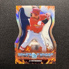 JJ Wetherholt 2026 Bowman Power Chords Die-Cut SP St. Louis Cardinals #PC-5