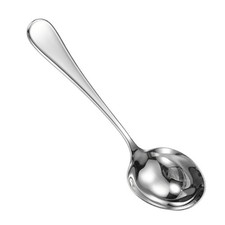 Round Head Spoons Elegant Spoons Fruit Spoon Dessert Spoon Stainless Steel Spoon