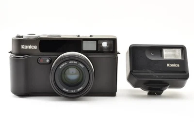 [NEUF avec flash HX-14] Appareil photo télémétrique Konica Hexar AF noir du... - Photo 1/4