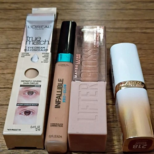 L'Oréal + Maybelline Mixed Lot True Match Eye Concealer, Pro-Glow + Lifter #8 - product listing photo