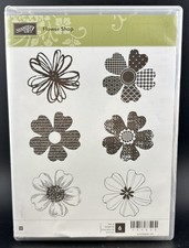 Stampin Up Flower Shop 130939 Rubber Cling Stamp